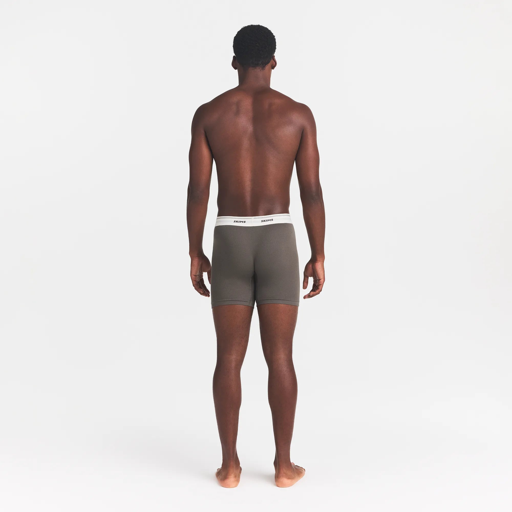 skims cotton rib mens 5" boxer brief skims cotton rib mens 5" boxer brief