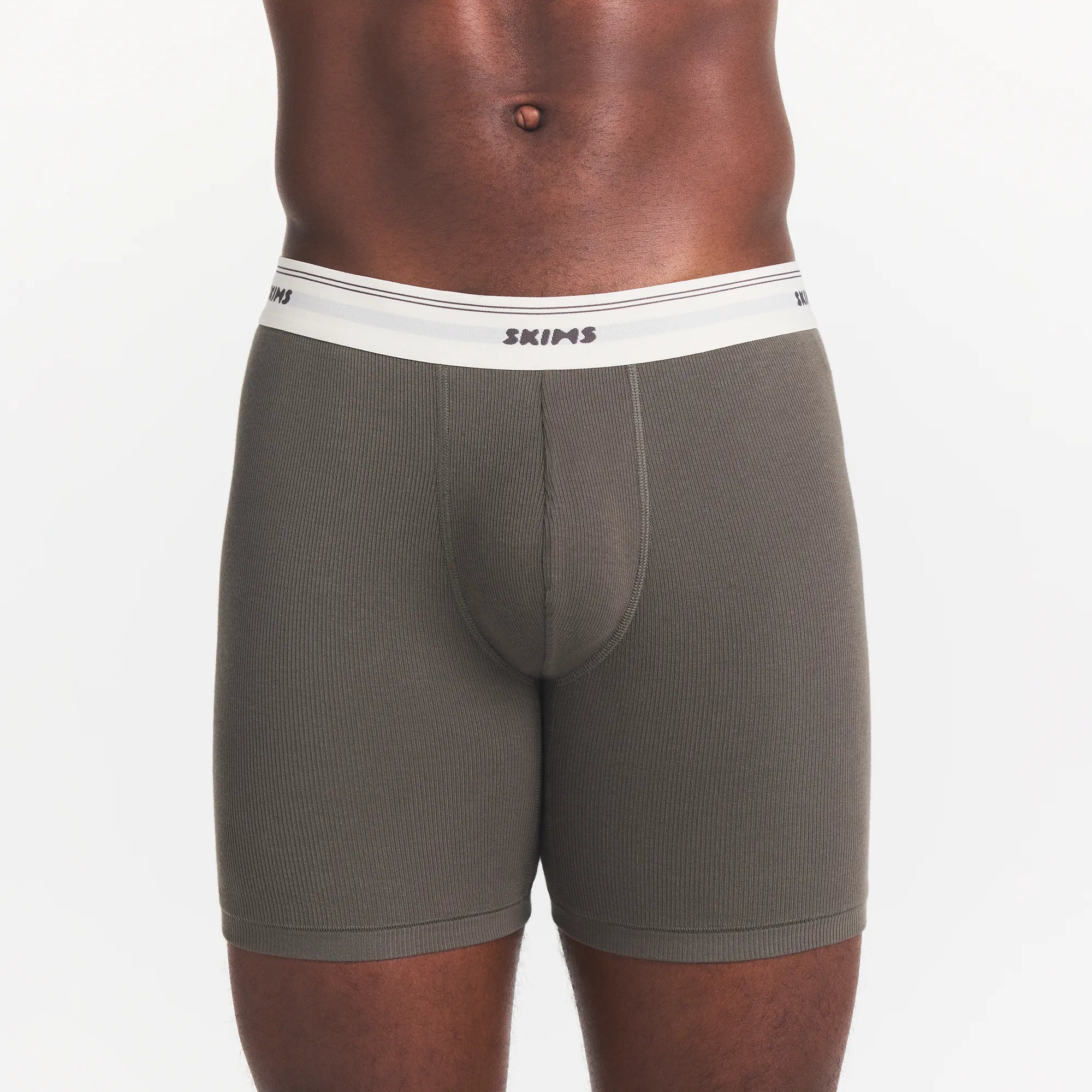 skims cotton rib mens 5" boxer brief skims cotton rib mens 5" boxer brief
