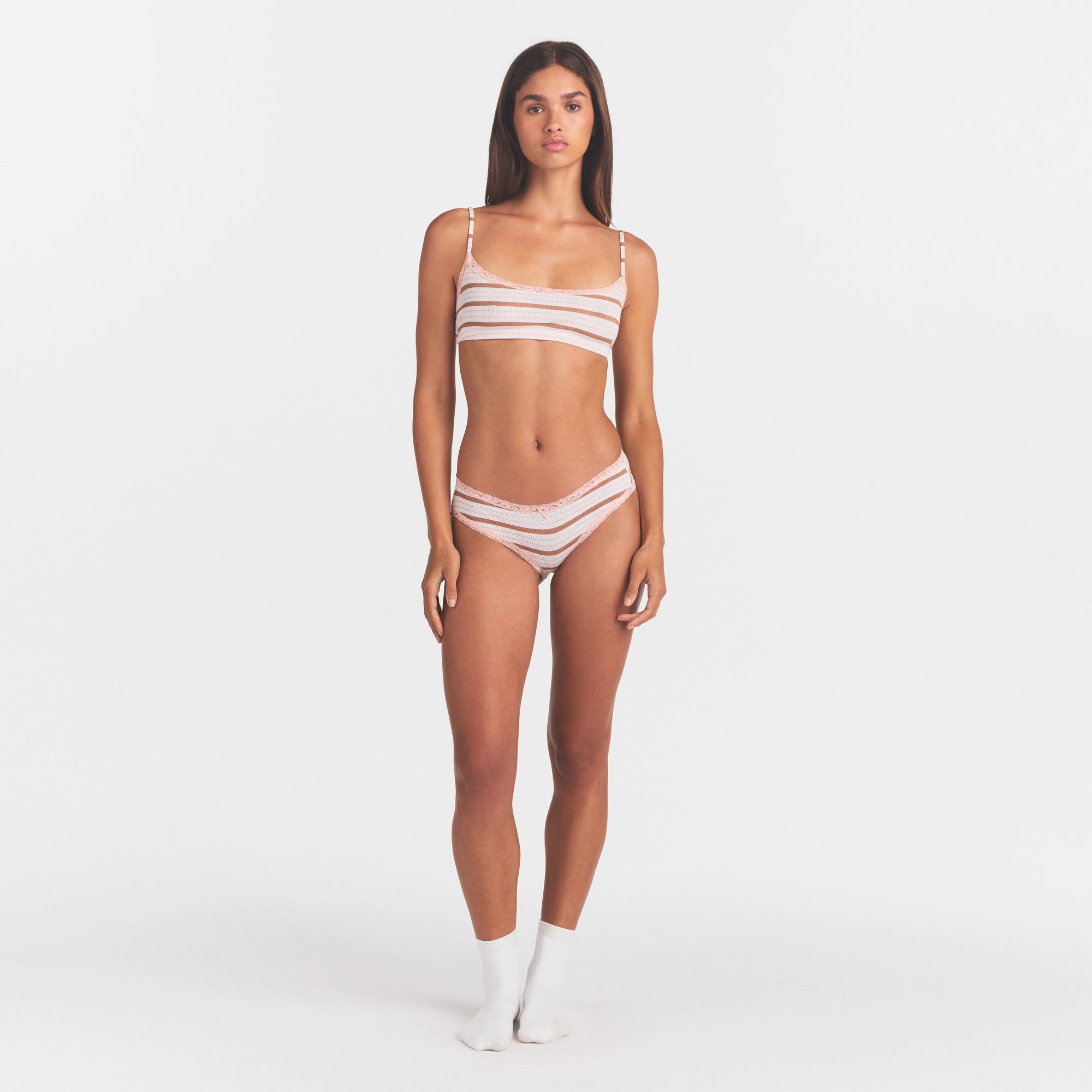 lightweight cotton pointelle lace brief lightweight cotton pointelle lace brief