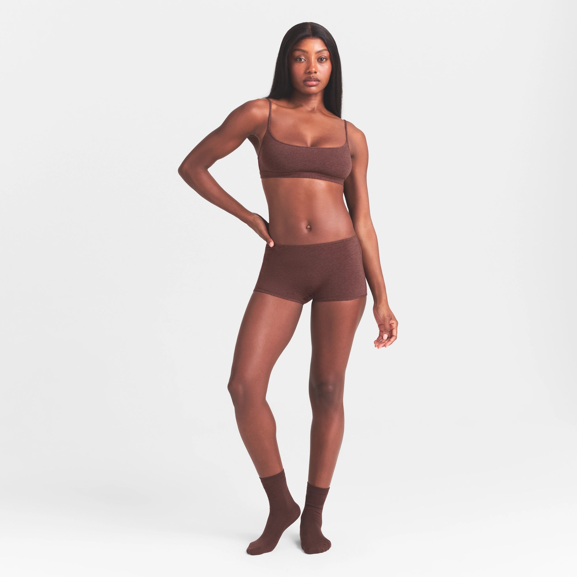 everyday cotton scoop bralette everyday cotton scoop bralette