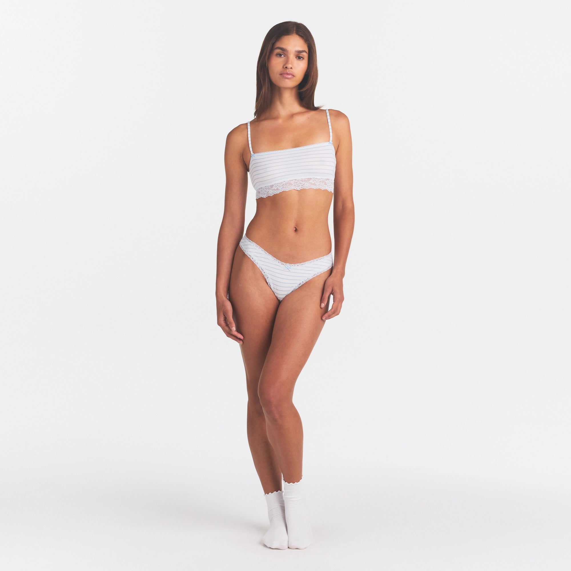 lightweight cotton straight neck bralette lightweight cotton straight neck bralette