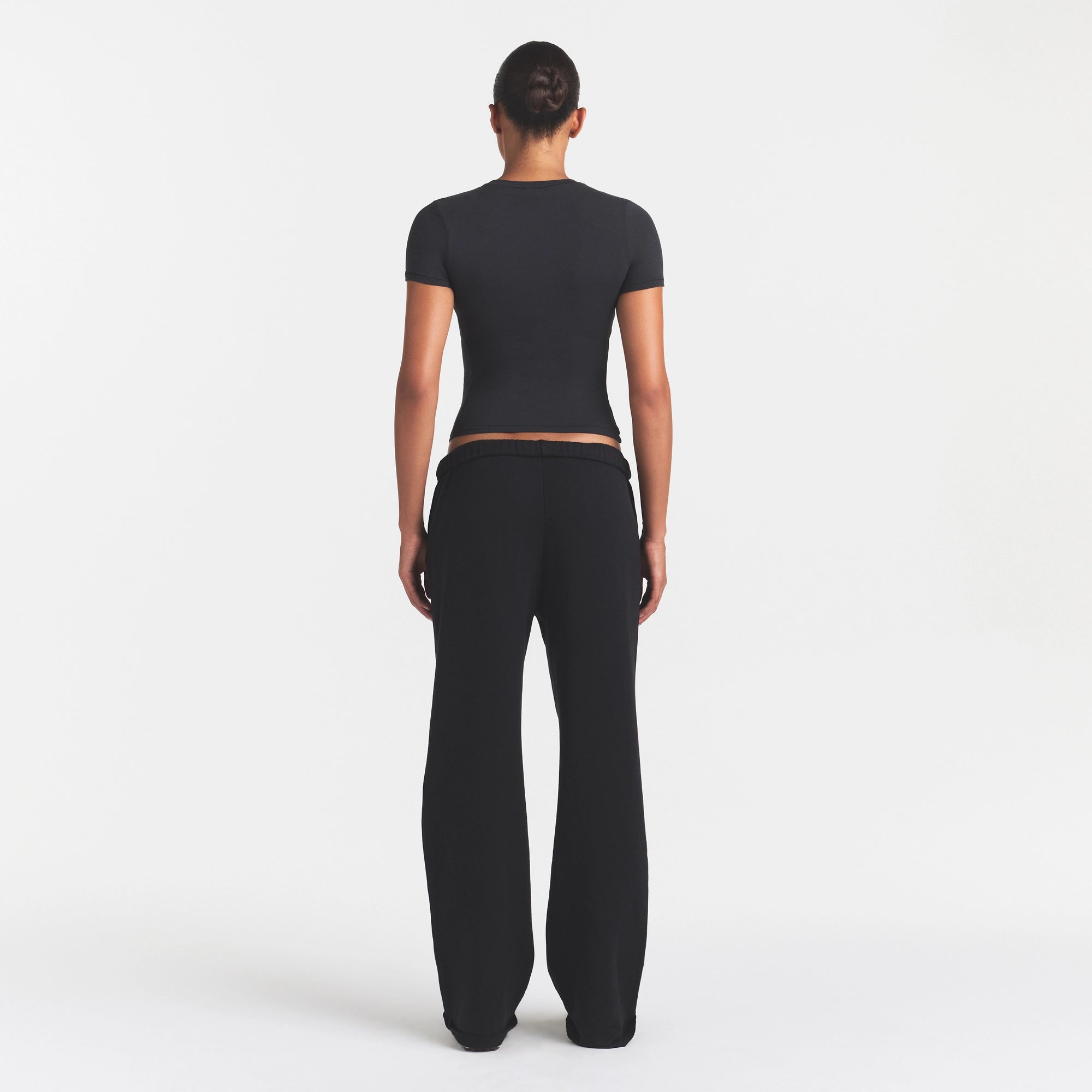cotton fleece classic straight leg pant cotton fleece classic straight leg pant