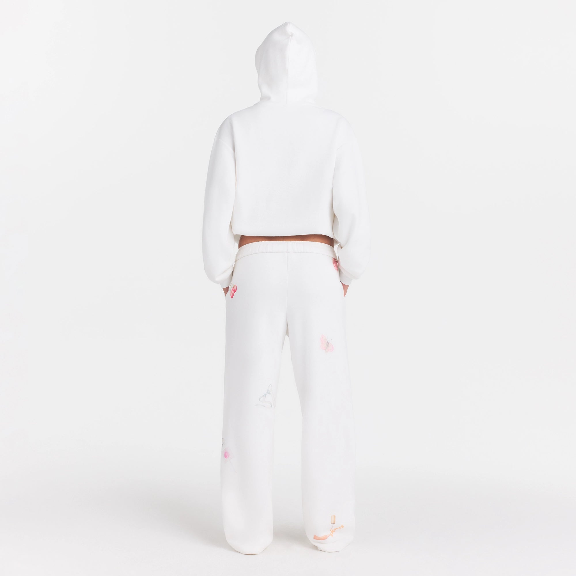 cotton fleece classic straight leg pant cotton fleece classic straight leg pant