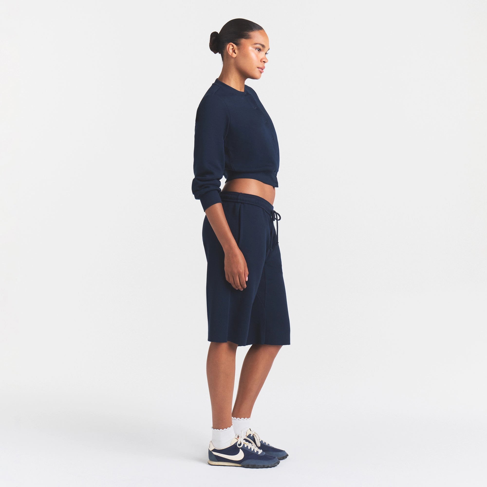 cotton fleece long short cotton fleece long short