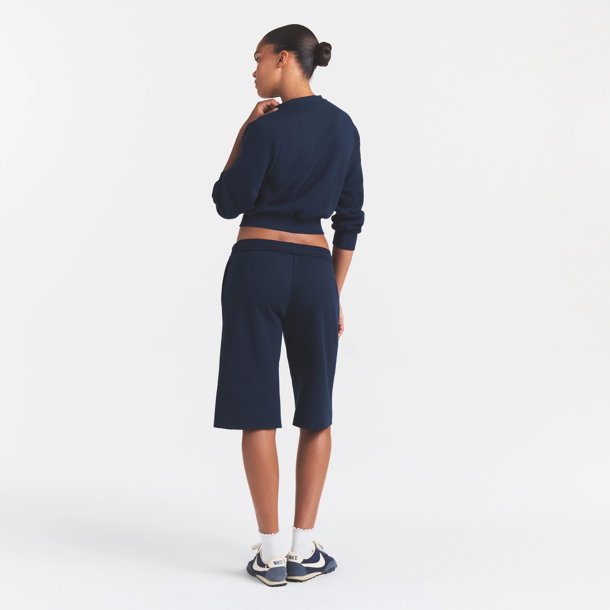 cotton fleece long short cotton fleece long short