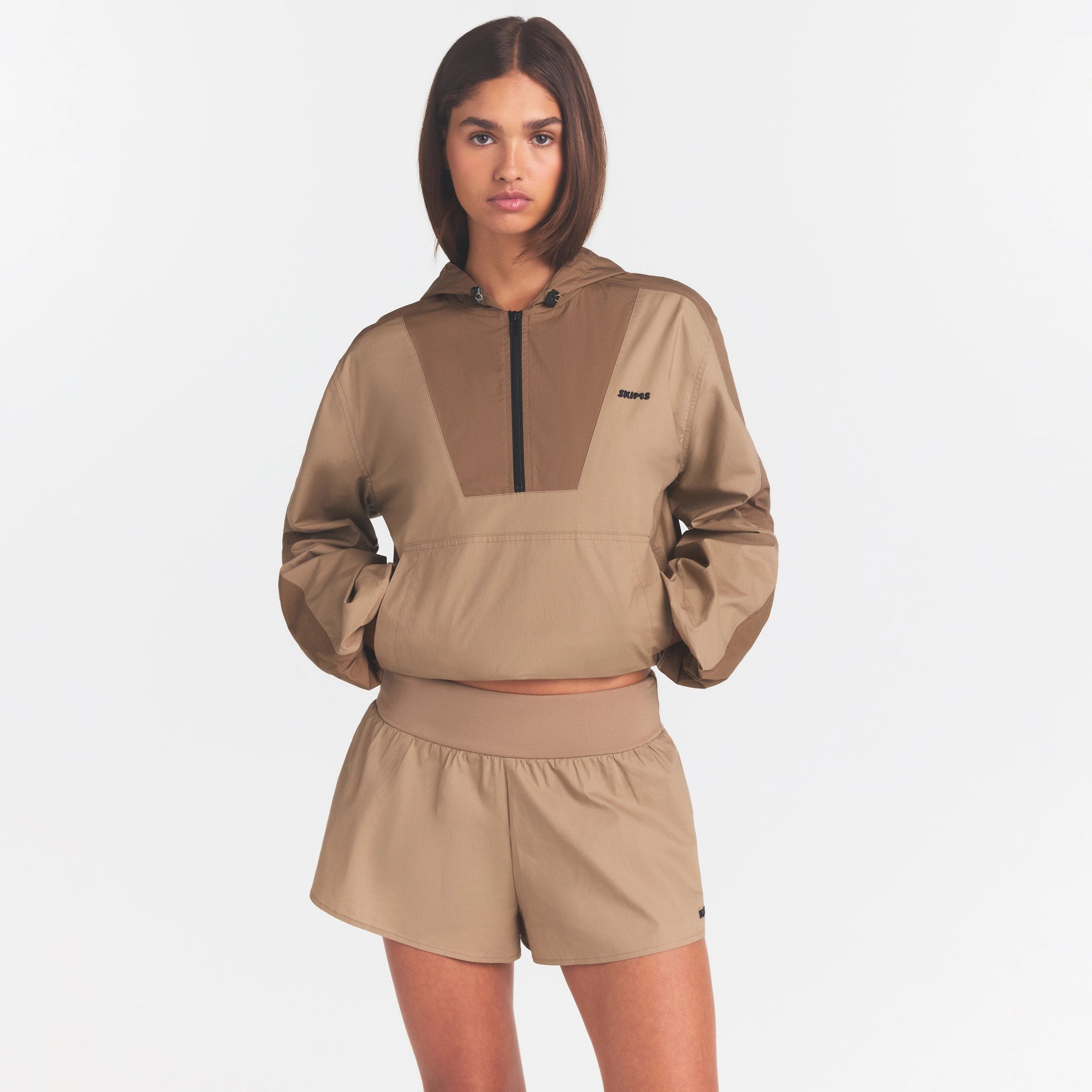 woven cotton flutter short woven cotton flutter short