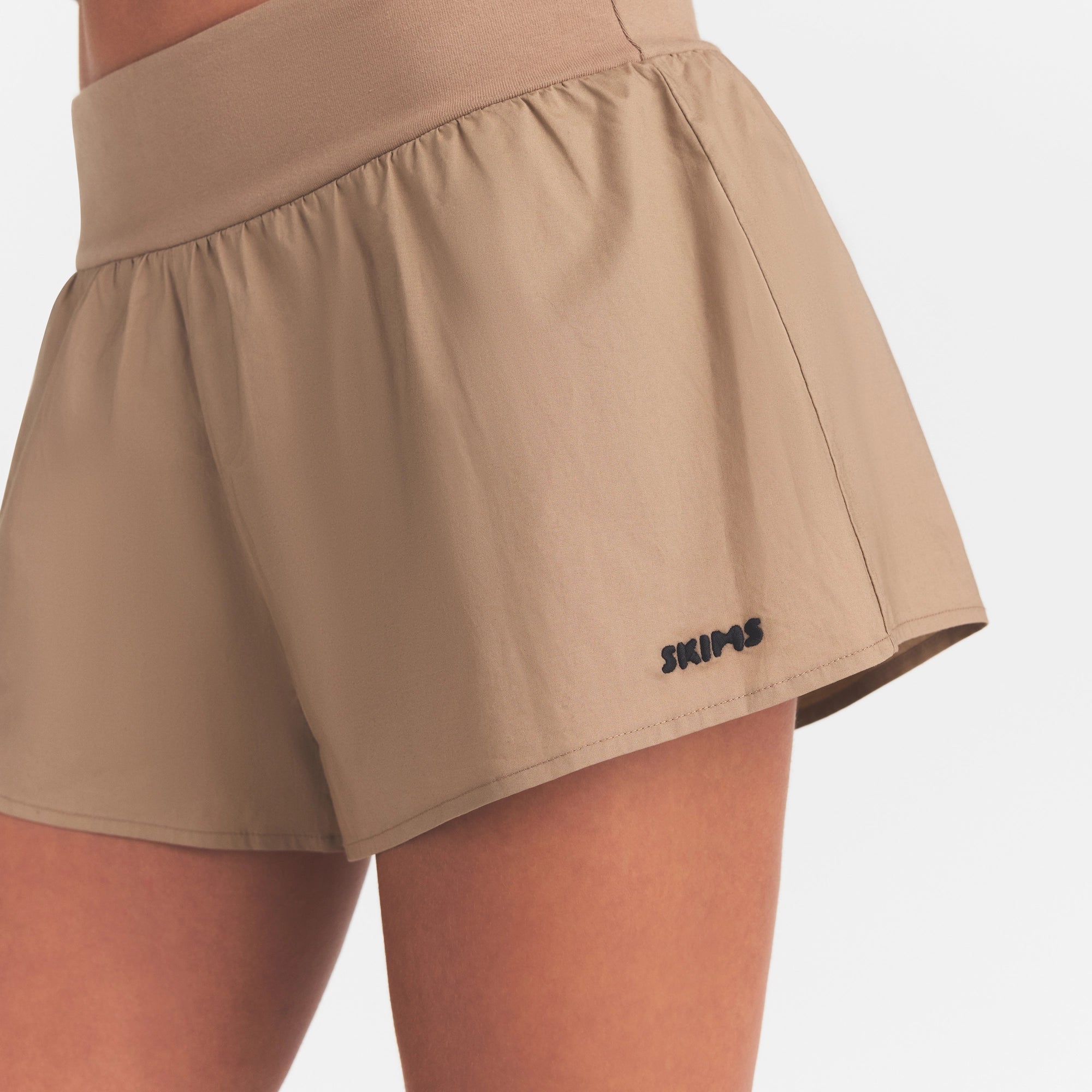 woven cotton flutter short woven cotton flutter short