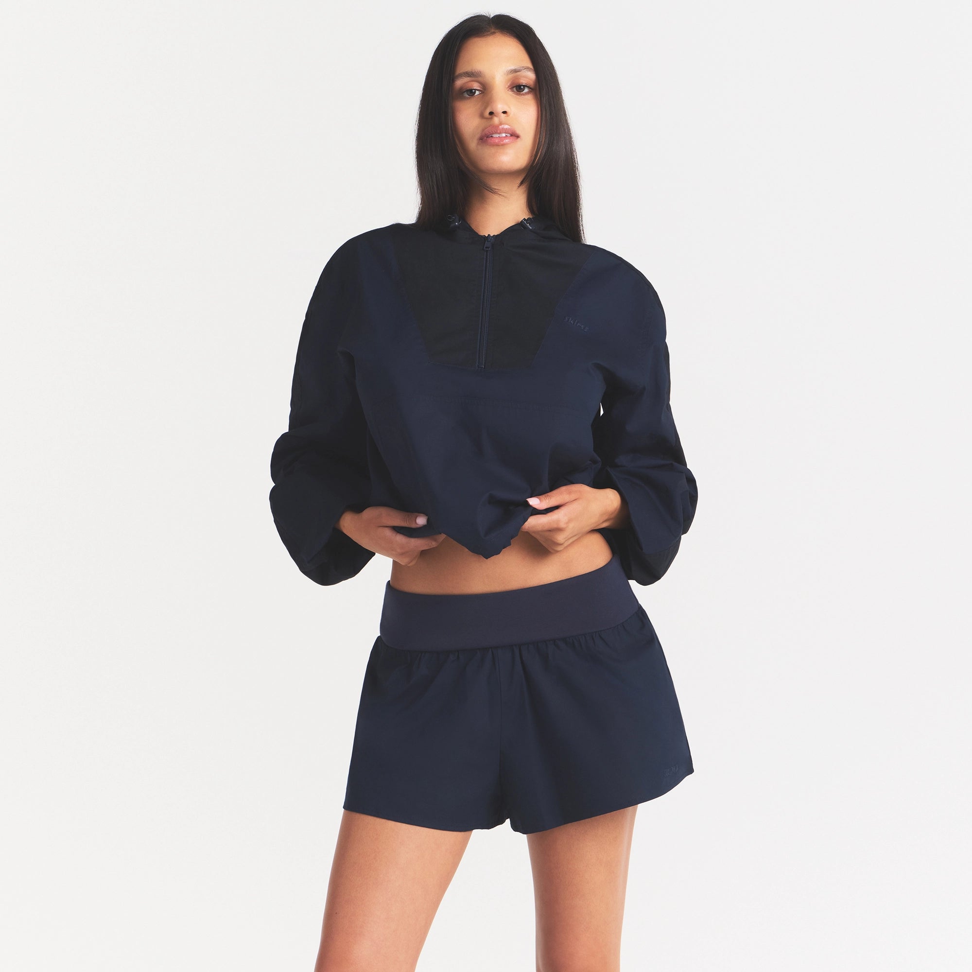 woven cotton flutter short woven cotton flutter short