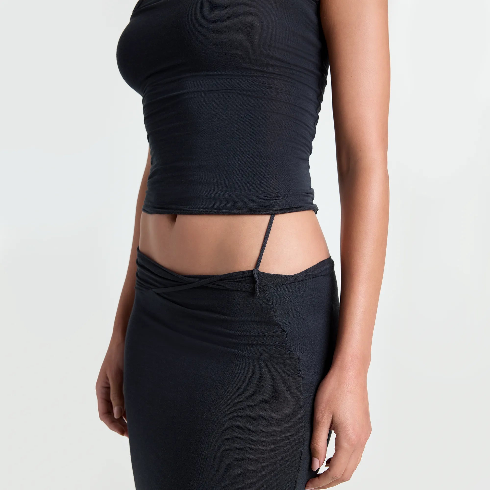 vettese x skims sheer modal midi skirt vettese x skims sheer modal midi skirt