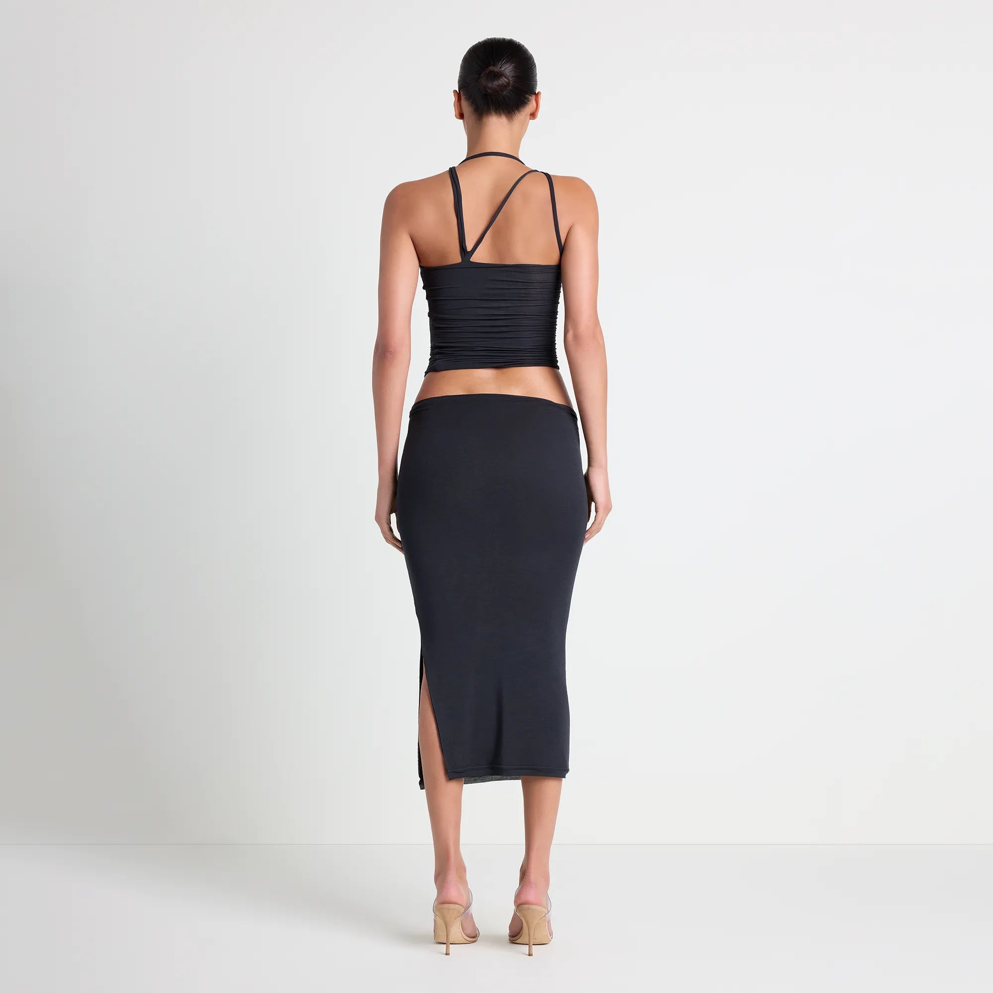vettese x skims sheer modal midi skirt vettese x skims sheer modal midi skirt