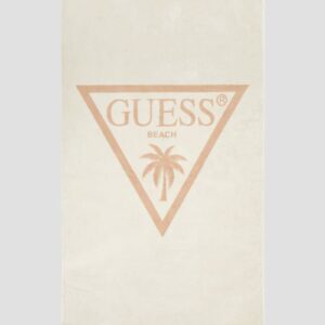 jacquard palm triangle logo towel