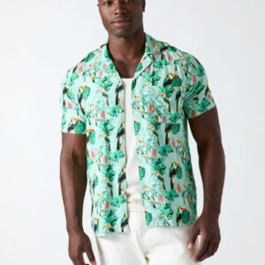 printed viscose shirt