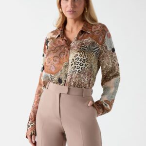 marciano printed shirt