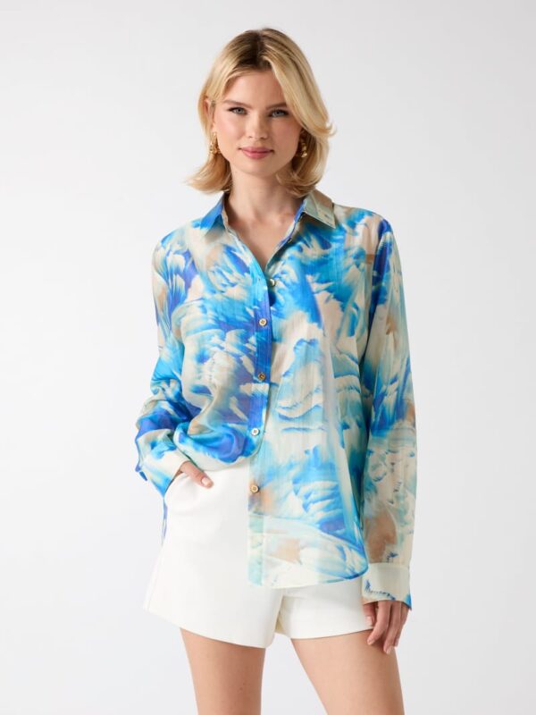 marciano printed shirt