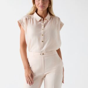marciano short sleeves blouse
