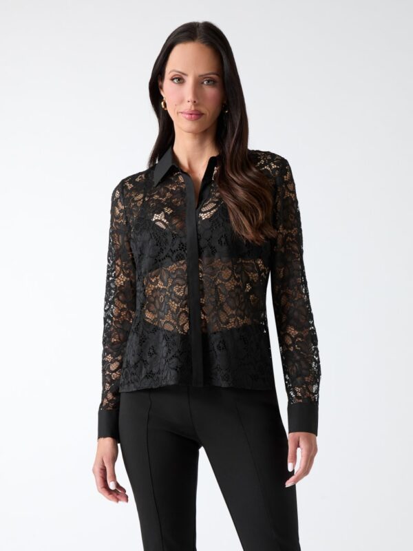 marciano lace shirt