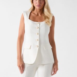 marciano viscose blend vest