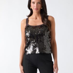 marciano sequins top