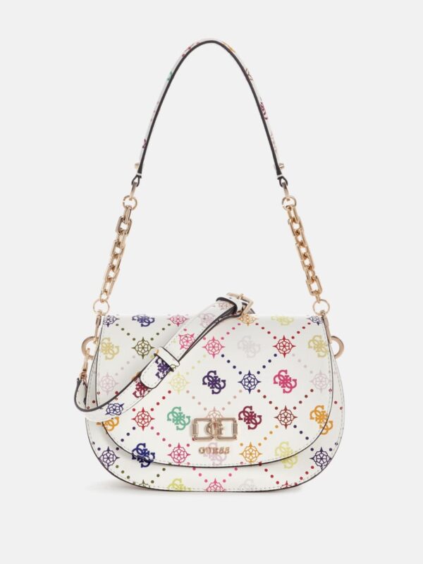 emelie logo shoulder bag