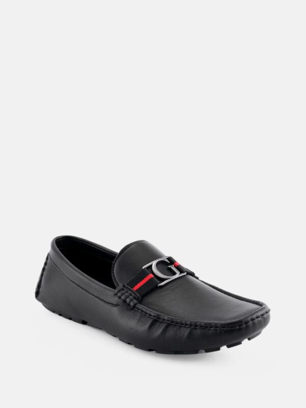 maskers faux leather driving loafers