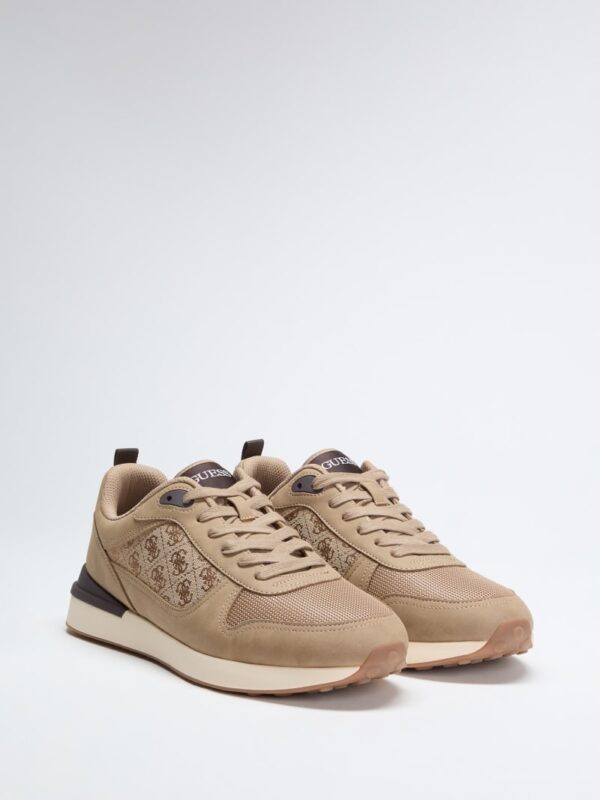 olivos quattro g faux suede sneakers