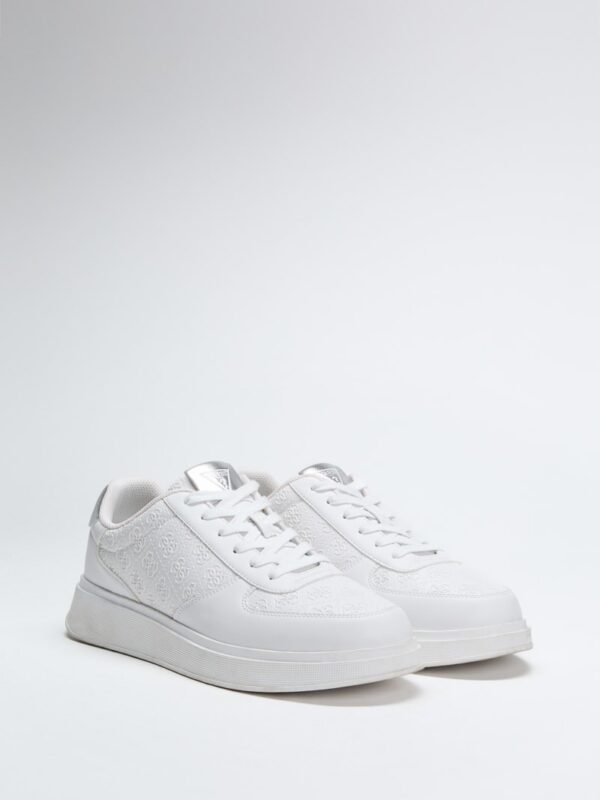 wulfred embossed low top sneakers