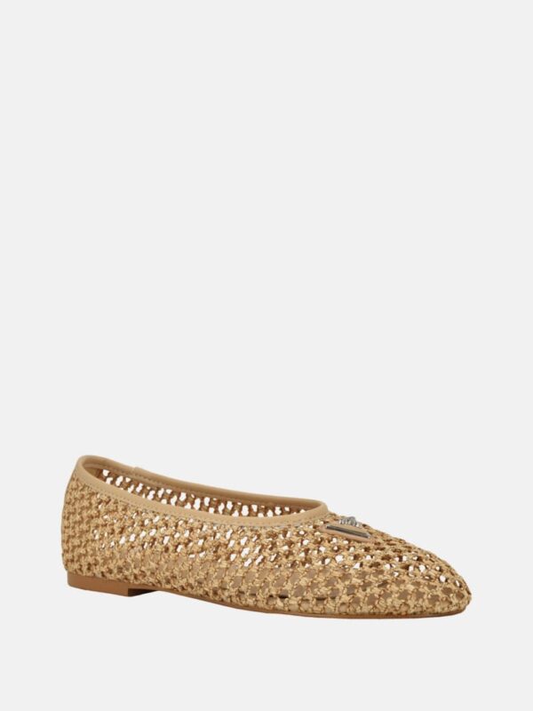 mesh ballet pump