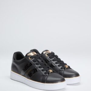 barlie faux leather sneakers