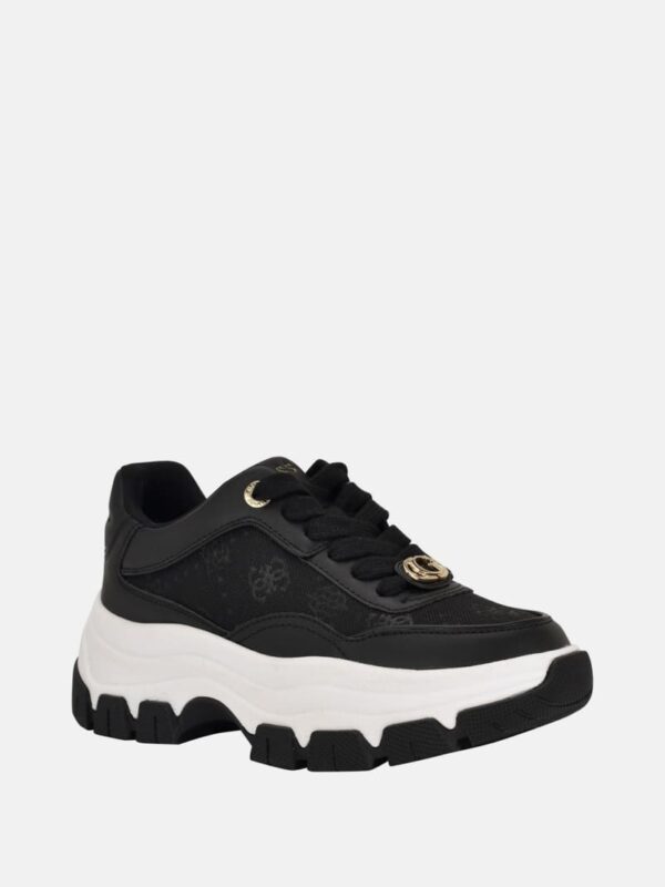 berrett lace up platform sneakers