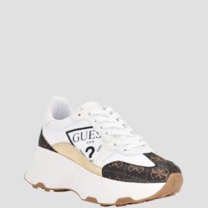 calebb logo print sneakers