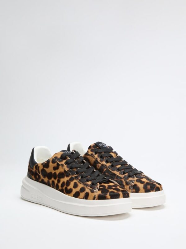 elbinah leopard low top sneakers