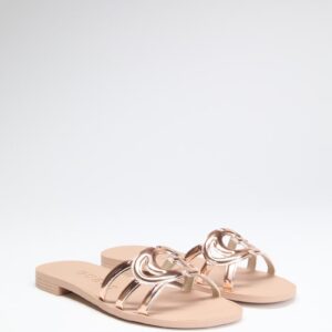elyho jelly cutout slide sandals