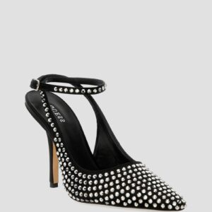 estar rhinestone sling back pumps