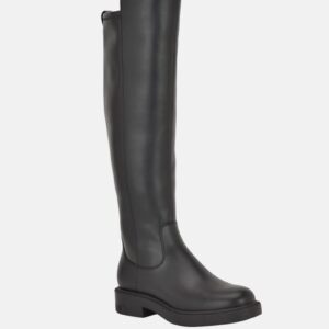 fyza knee high faux leather boots