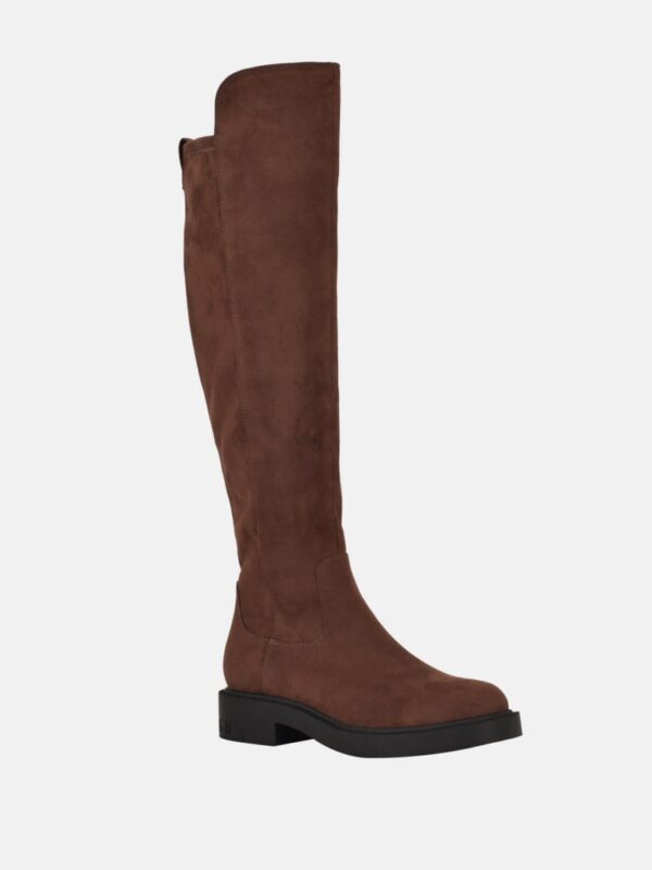 fyza knee high faux suede boots
