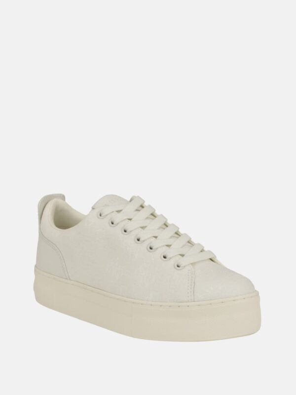 giaa logo print low top sneakers