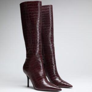gressa knee high faux leather boots