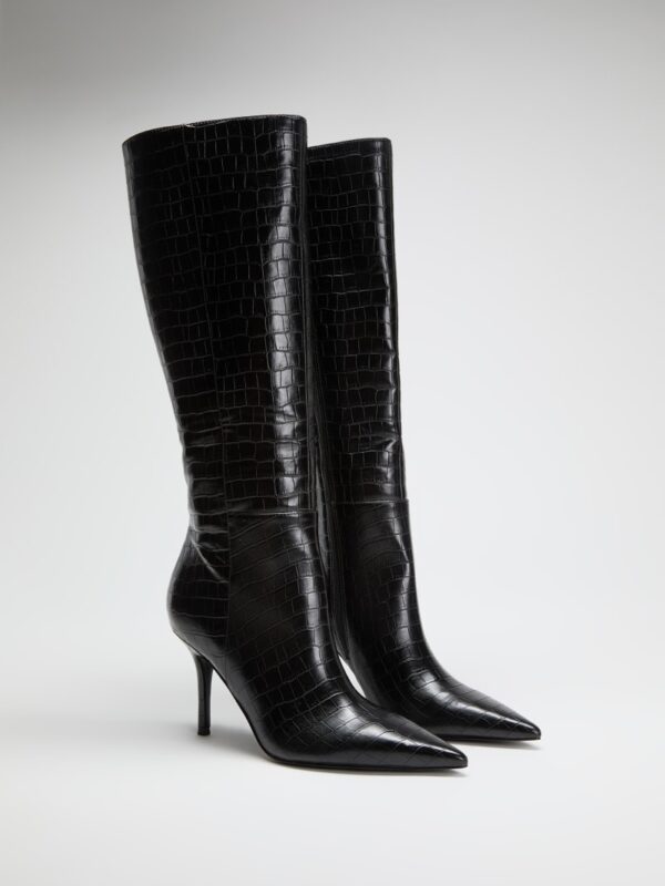 gressa knee high faux leather boots