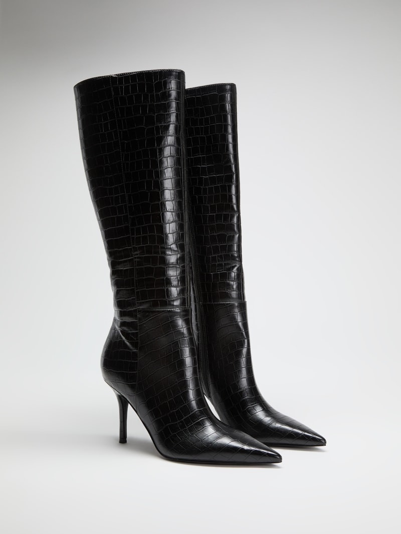 gressa knee high faux leather boots gressa knee high faux leather boots