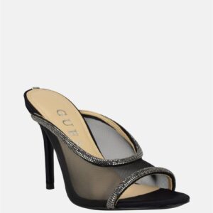 mansa rhinestone mesh heels