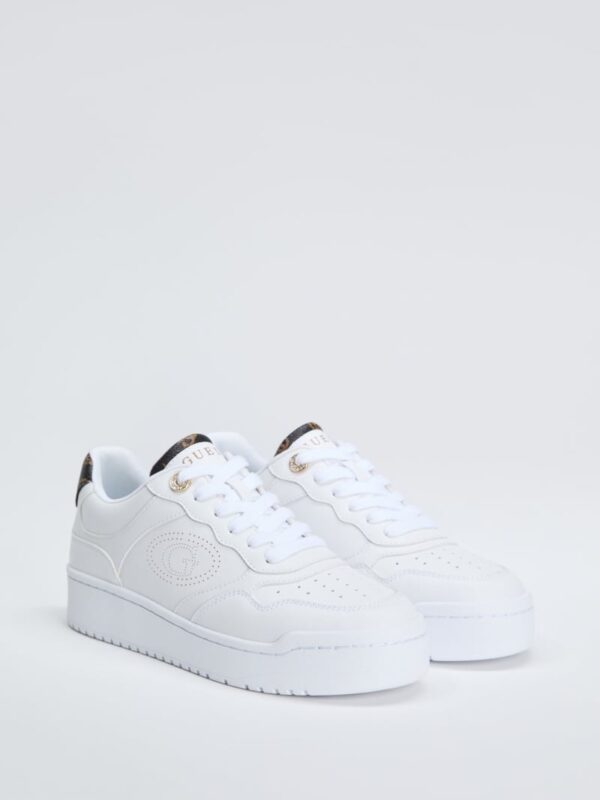 matiana faux leather sneakers