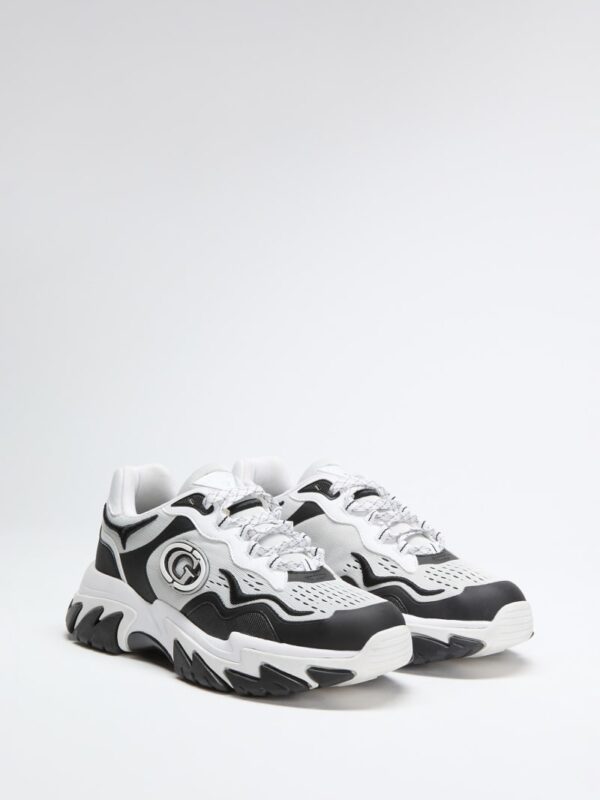 nennzo lace up chunky sneakers