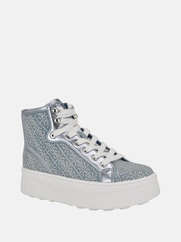 rhinestone quattro g high top sneakers