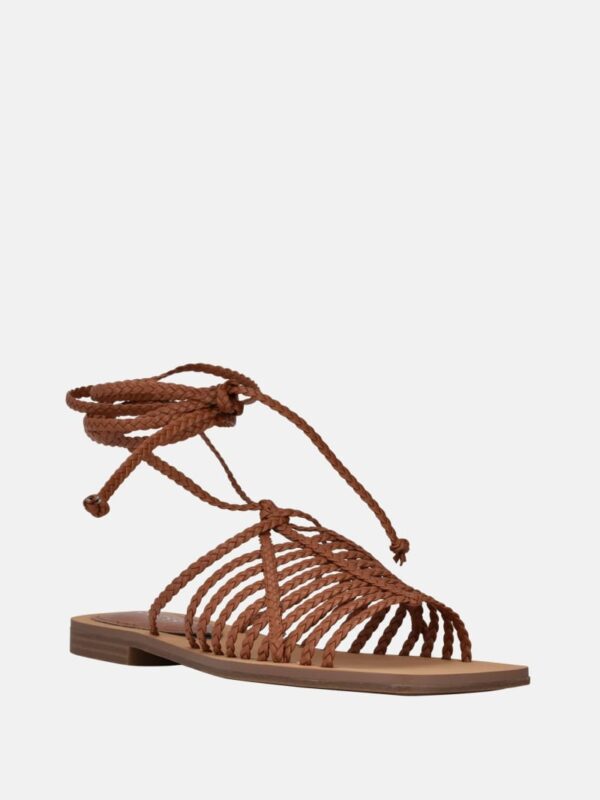rayana strappy lace up sandals