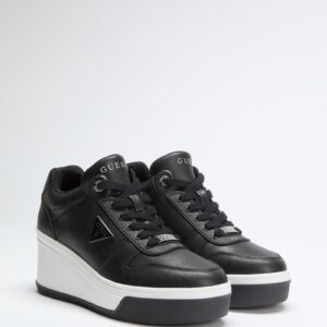 rozinn lace up platform wedge sneakers