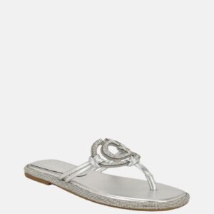 saima rhinestone signature sandals