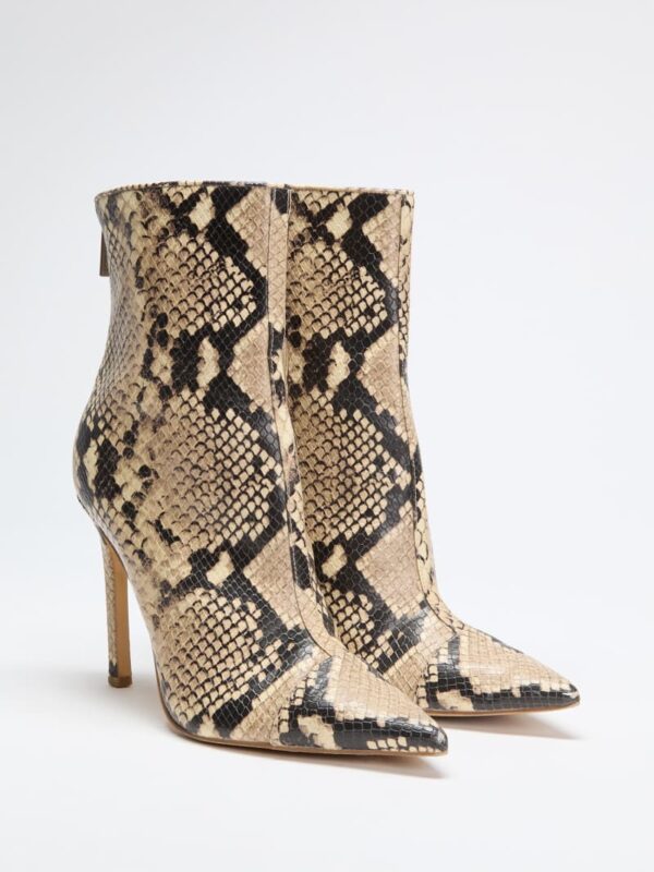 simone zip up heel booties
