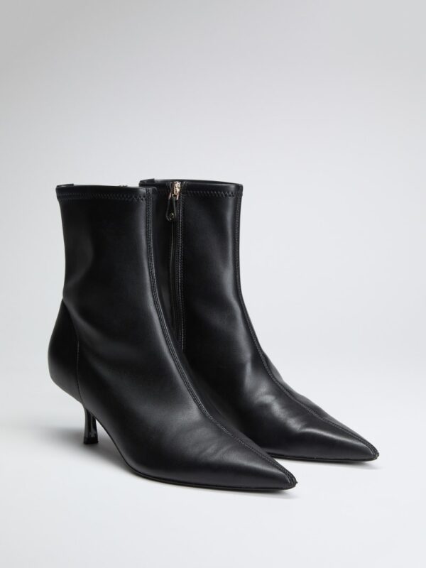 yanka faux leather booties