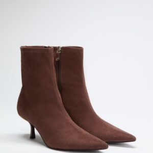yanka faux suede booties
