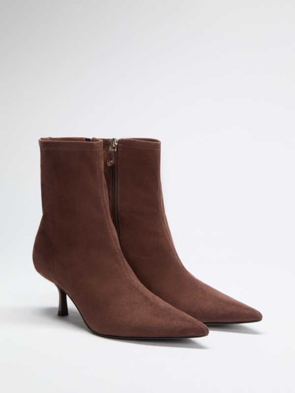 yanka faux suede booties